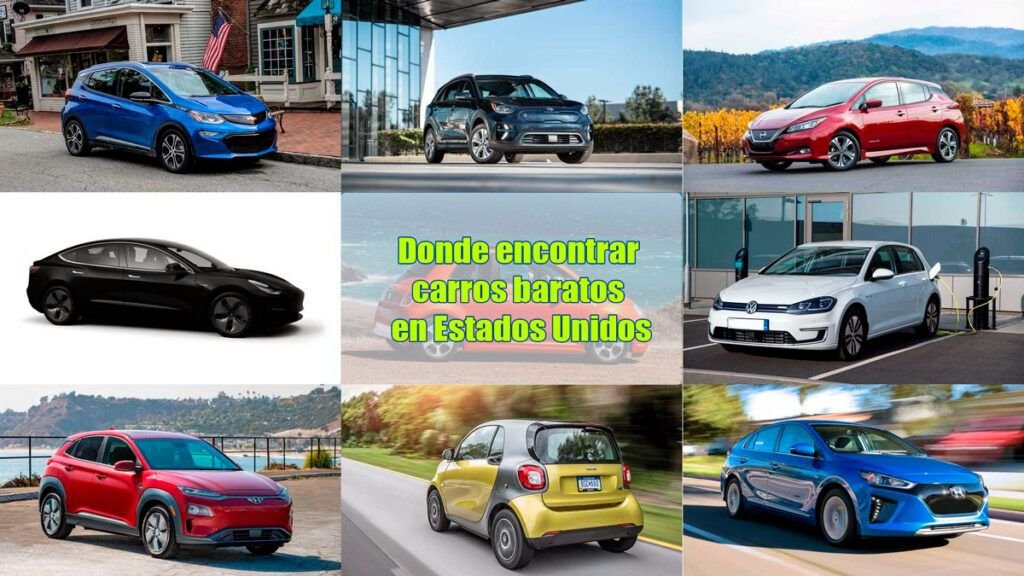 Carros baratos nuevos y usados, lista de tiendas por estados en USA
