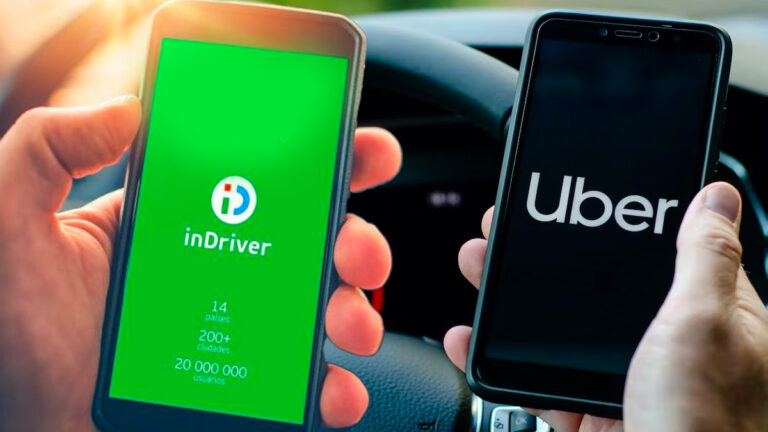 Cuáles son las diferencias entre Uber y InDriver