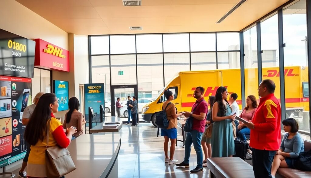DHL México: Teléfono 01800, atención al cliente y sucursales