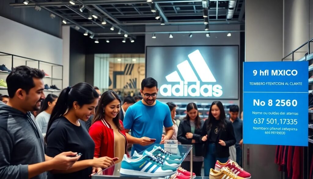 Número teléfono Adidas México