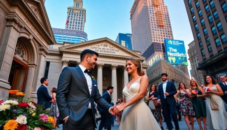 Solicitar una licencia de matrimonio en Nueva York