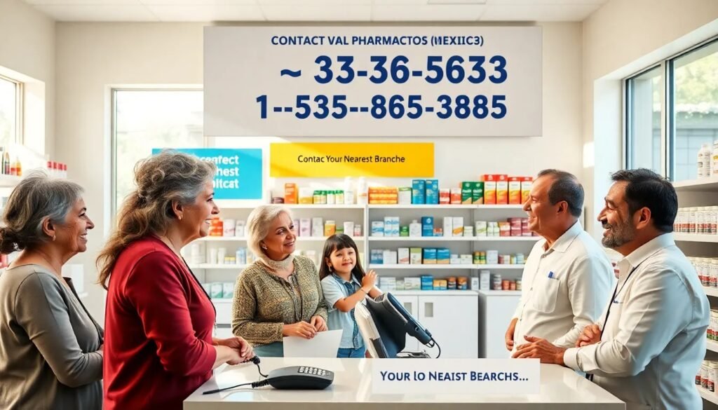 Teléfonos de Farmacia Guadalajara en México: Contacta tu sucursal más cercana