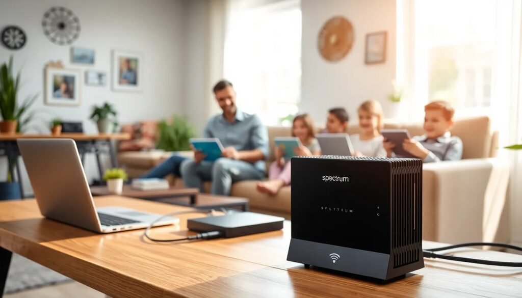 What type of modem does Spectrum use?